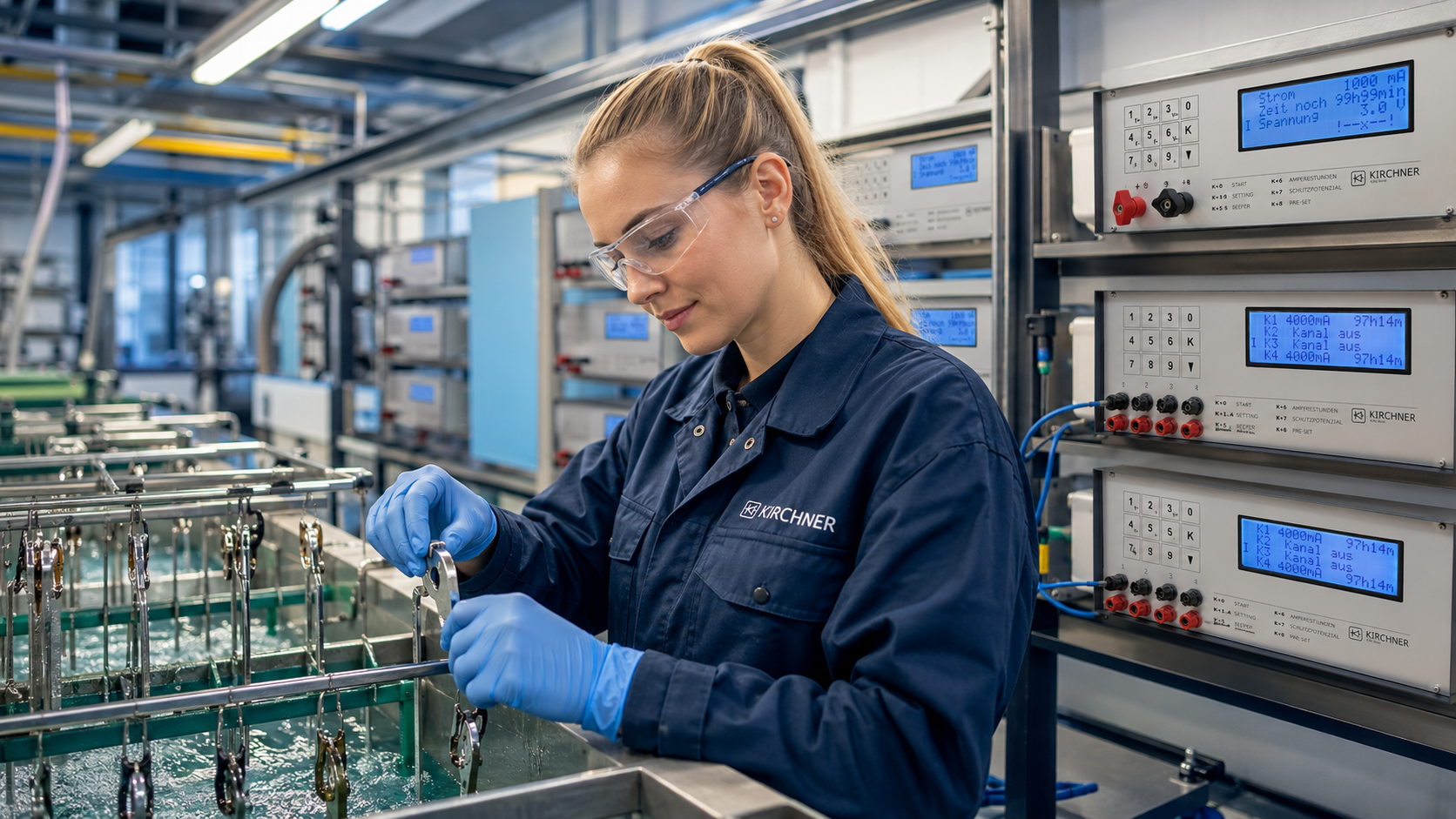 Prazise Stromversorgung fur Galvanik